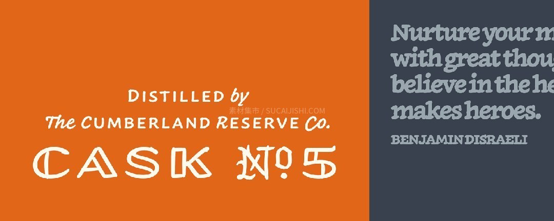 Inkwell多风格手写排版字体家族